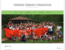 Tablet Screenshot of parkridgecommunity.org